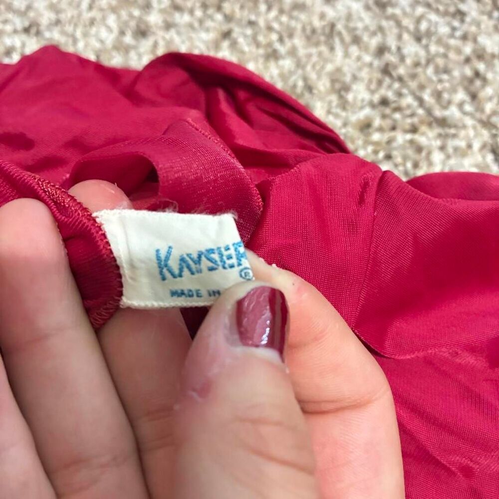 Kayser Women's Red and Pink Dress - Picture 4 of 5